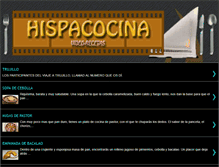 Tablet Screenshot of hispacocina.com